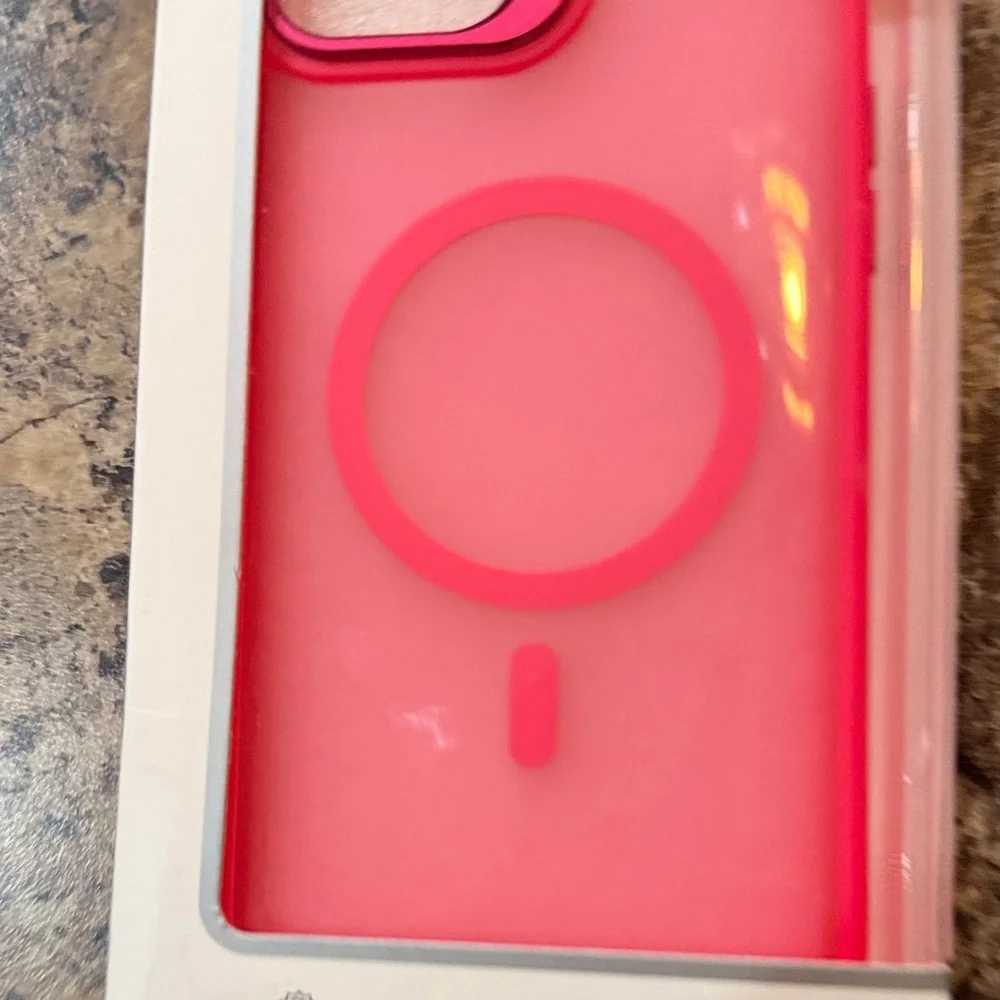 #93 Premium Pink and Purple Phone Case for iPhone 15 Plus/14 Plus
